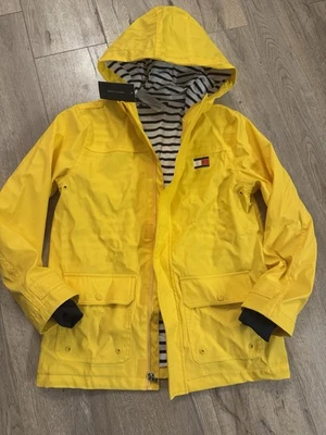 NWT! Tommy Hilfiger Big kids yellow rain coat Unisex  Size XL - Image 1 of 4