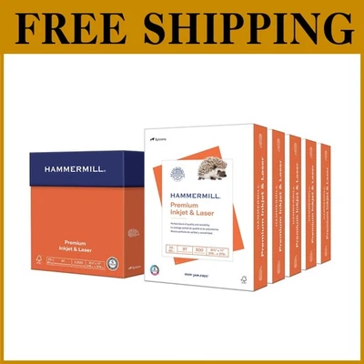 High-Quality Inkjet & Laser Paper - 24lb, 8.5x11, 97 Bright - Image 1 of 4