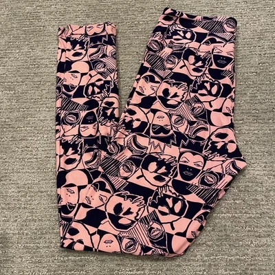 LuLaRoe Disney Leggings Mujer Talla Única OS Blancanieves Villano Reina Manzana Pantalones Foto 1 de 4