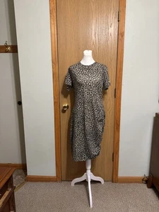 Vestido Vaina Michael Michael Kors Grande con Estampado de Animales Manga Corta Hasta la Rodilla - Imagen 1 de 5