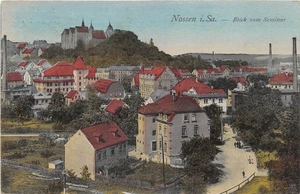 Postcard Nossen i. Sa. view from the seminar postcard 1925 - Picture 1 of 2