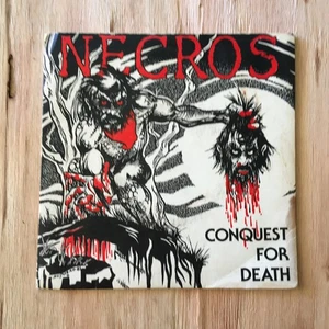 NECROS Conquest for Death 7" (Touch & Go 1982) original hardcore punk - Picture 1 of 4