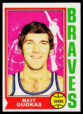 1974-75 Topps #117 Matt Guokas - NM+ - Image 1 of 2