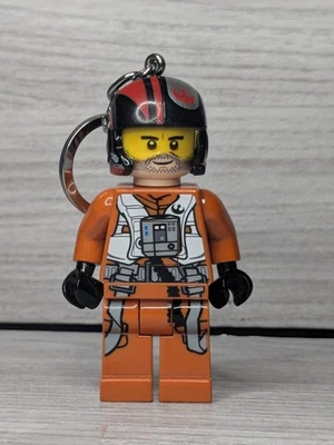 LEGO STAR WARS LEDLITE POE DAMERON LED TORCH MINIFIGURE KEYCHAIN KEYRING - Image 1 of 4