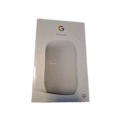 Google Nest Audio Smart Speaker - Chalk (NEW & Sealed) - Image 1 of 4