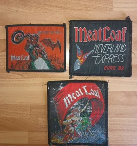 Vintage Meat loaf patch neverland express euro 82 - Picture 1 of 1