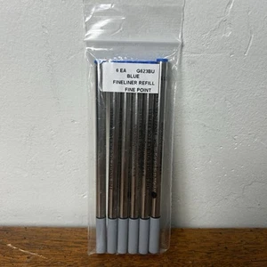 Monteverde | Spring Loaded Fineliner Refill | Blue | Rollerball Pens | 6 Piece - Picture 1 of 1