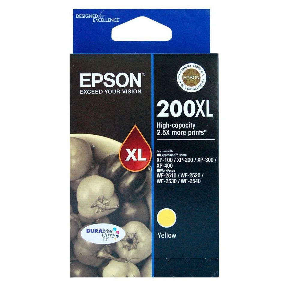 Epson High Capacity DURABrite Ultra Yellow Ink C13T201492