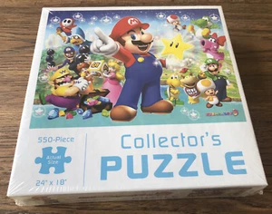 SEALED- NEW Mario Party 9 Collector's Puzzle - Nintendo 550 Piece Jigsaw Puzzle - Picture 1 of 7