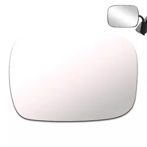 View Mirror Glass Replace For 1976-1978 GMC C15 C25 C35 Driver LH Side Flat 2216 - Picture 1 of 9