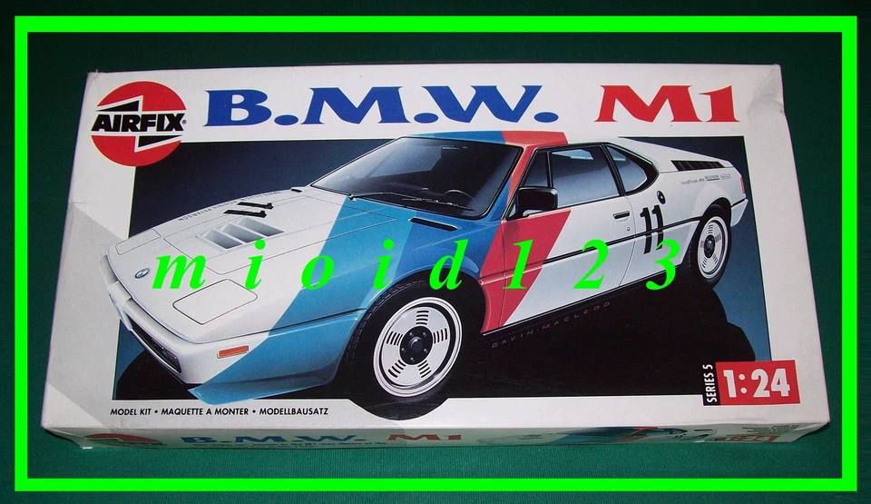 KIT - BMW M1 PROCAR Series - 1/24 AIRFIX [ Kit di montaggio - Assembly kit ] - Immagine 1 di 1