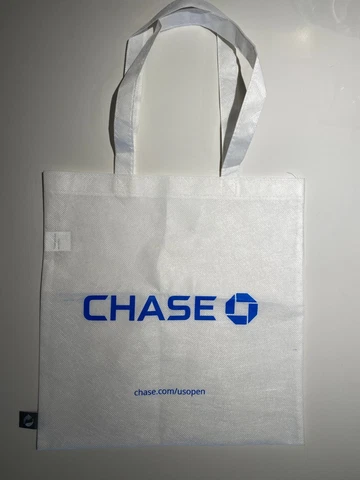 2 NEW US Open x Chase Shopping tote bag in white Cover