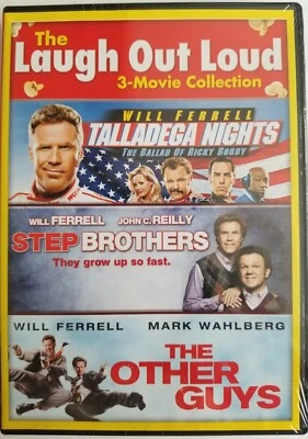 The Other Guys , Step Brothers, Talladega Nights [New DVD 2014] 3 Discs  - Image 1 of 2
