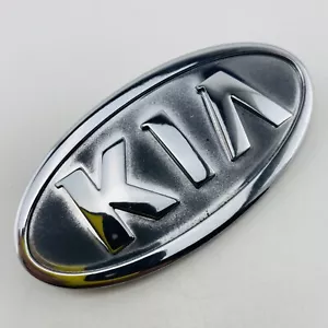2004-2009 Kia Spectra Emblem Logo Symbol Badge Plate Trunk Rear Chrome OEM C96 - Bild 1 von 7