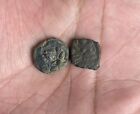 SASSANIAN KINGS LOT OF 2 COINS