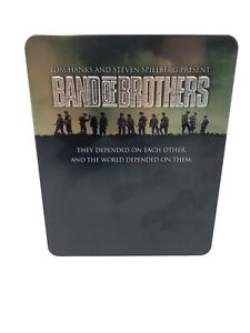 Band of Brothers [Steel Case] (Blu-ray,6 disc Set-2010, HBO) Pre Owned Free Ship
