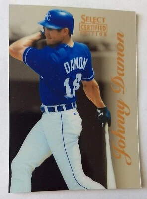 JOHNNY DAMON, 1996 PINNACLE SELECT CERTIFIED EDITION #27, ROYALS - Image 1 of 2