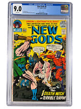 New Gods 8 CGC 9.0 White Pages DC Comic Jack Kirby Story and Art