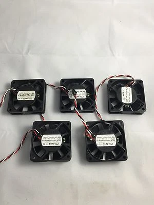 Lot Of (5) Fans NMB-MAT 2406KL-04W-B36 60mm 15mm 12V DC Dell Computer Equipment