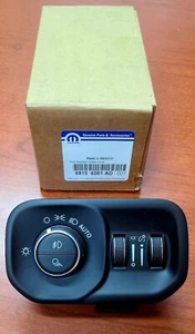 MOPAR OEM INSTOCK 2019-2022 RAM 1500-3500 HEADLIGHT LAMP SWITCH 68156061AD - Picture 1 of 5