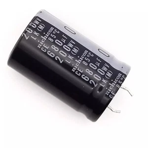Nichicon 680uF 200V 85°C Snap In Electrolytic Capacitor 25mmx40mm - Picture 1 of 6