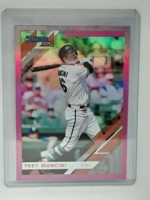 Trey Mancini 2019 Donruss Baseball - #153 PINK - Baltimore Orioles - Image 1 of 2