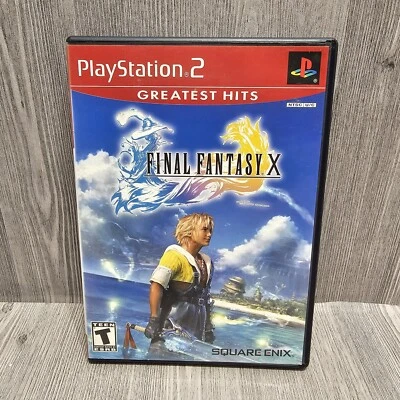 Final Fantasy X  & X-2 PS2 (PlayStation 2, 2001) TESTED - Image 1 of 4