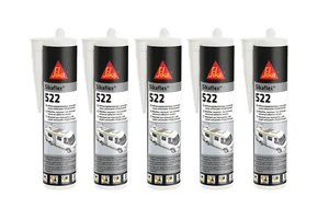 5x Sikaflex®-522 BIAŁY - 300ml Sika522 Sikaflex-522 white 5 szt. zestaw biały - Zdjęcie 1 z 1