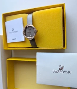 Genuine Swarovski Crystal Flower Analogue Watch RRP: £198 UK Seller - Picture 1 of 8