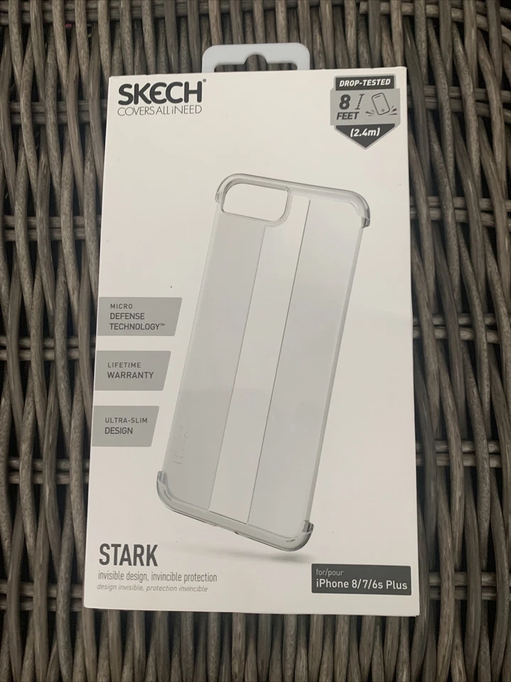 Funda Protectora Skech para Apple iPhone 8+ / 7+ / 6+ - Transparente Foto 1 de 2