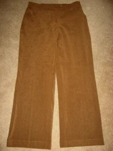 Womens Brown COLDWATER CREEK Stretch Dress Pants 14 - Picture 1 of 2
