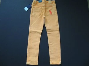 RALPH LAUREN Little Girl's Neon Bowery Skinny Jean Size 5 - Picture 1 of 7
