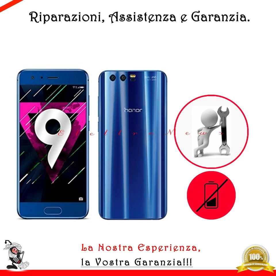 Riparazione Sostituzione Connettore di ricarica Plug-in Spinotto Huawei Honor 9  - Immagine 1 di 1