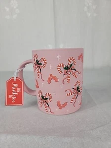 The Mistletoc CO. Weihnachten Zuckerstangen und Stechpalme Keramiktasse Kaffee - NEU - Bild 1 von 6