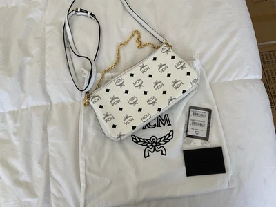 MCM crossbody bag White Leather - Image 1 of 4