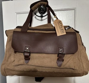 Styled Waxed Canvas Bag (New With Tags) - Picture 1 of 3