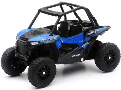 Polaris RZR XP Turbo DOHC Mini ATV Blue and Black Diecast Model by New Ray - Image 1 of 3