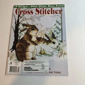 The Cross Stitcher Magazine Feb 2004 Bunnies Valentine Cats Christmas Mill Pond - Picture 1 of 5