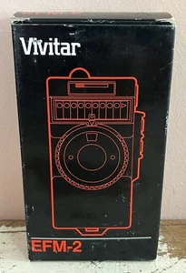 Flash Meter Elettronico Vintage Vivitar EFM-2 2 - NOS Nuovo Scatola Aperta Made In Japan - Foto 1 di 8