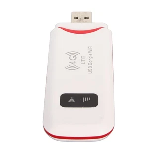 4G LTE Mobile WiFi Hotspot With SIM Card Slot Support 10 Devices USB Power S NEW - Afbeelding 1 van 12