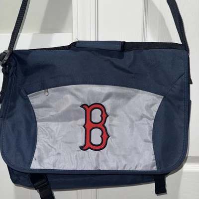 Boston Red Sox Bolso Mensajero o Laptop Azul Y Gris Nylon Concept One MLB Foto 1 de 4