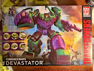 Transformers Combiner Wars Devastator Constructicons 100% Complete Set Hasbro - Image 1 of 4
