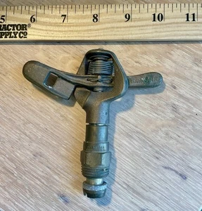 Vintage Rainbird Number 20 DC All Brass Sprinkler Head Glendora Calif. (Qty 1) - Picture 1 of 9