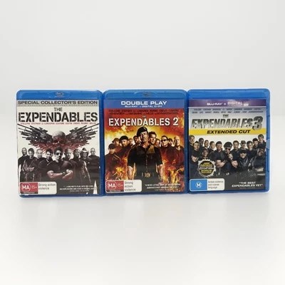 The Expendables 1 2 3 Blu-ray Region B - Image 1 of 4
