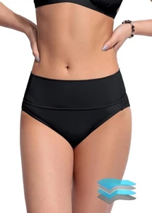Beautikini Period Swimwear Bikini Women Menstrual Leakproof Swim Bottoms Small - Imagen 1 de 5