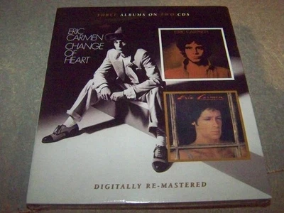 ERIC CARMEN "CHANGE OF HEART' UK IMPORT 3 ON 2 CD SET BRAND NEW - Image 1 of 2