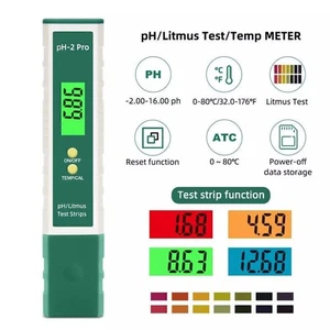 Professional Digital PH Meter Pen High Accuracy Water Quality Tester for Pool - Picture 1 of 7