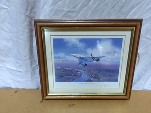 Concorde print Westminster Limited edition of 4950 "Supersonic London “ Framed - Picture 1 of 5