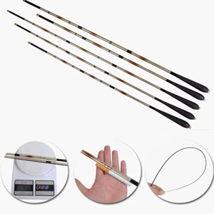 Caña de pescar portátil de diseño duro de fibra de carbono caña de pescar micro pesca - Imagen 1 de 16