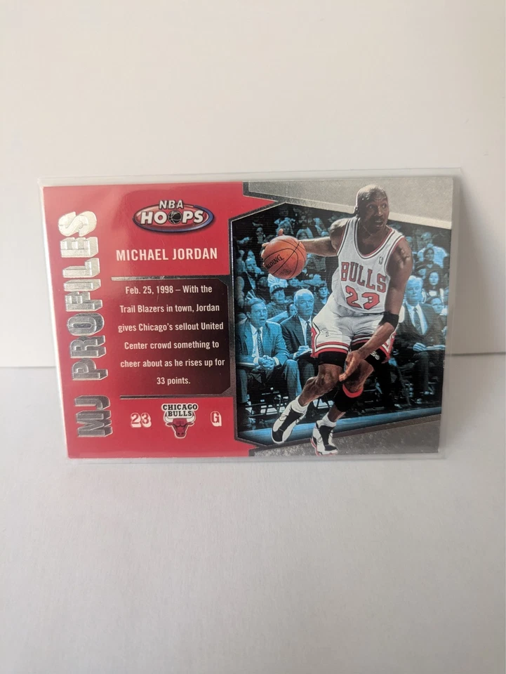 2005-06 NBA Hoops - Mj Profiles Michael Jordan #MJ-24 - Image 1 of 2